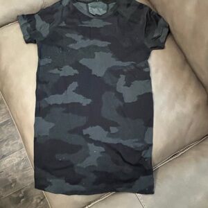 Women’s Black Athleta Camouflage Shirt